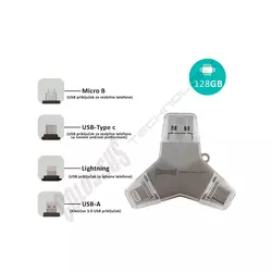 MULTI USB i DRAGON 4 u 1 U016A3 128GB