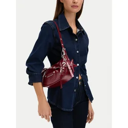 Ročna torba Guess Jeans CEO-GUESS-S-006-10 Temno rdeča