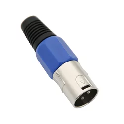 BLOW XLR priključek 3P MODRA