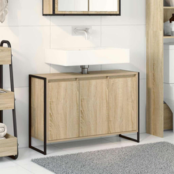 Kupaonski ormar Sonoma 90 x 30 x 60 cm Konstruirano drvo