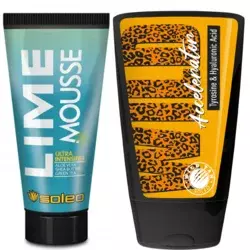Soleo Lime Mousse + Wild Tan Accelerator Brez