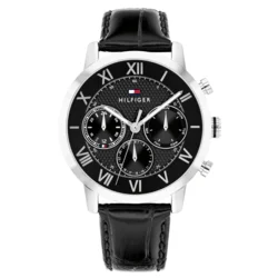 Tommy Hilfiger Muški kvarcni sat, Crni