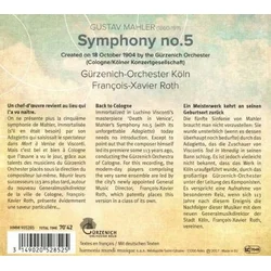 MAHLER:SYMPHONY NO.5/ROTH