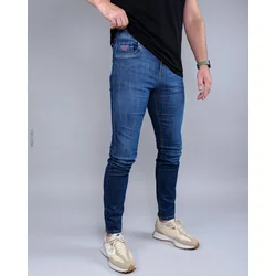 Denistar Muške farmerke 100/2858, Slim fit, Teget