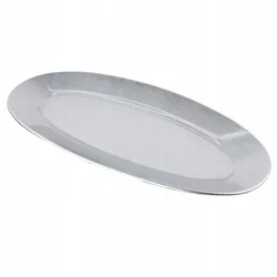 shumee Westwing ovalni srebrni pladenj 20x41,8x3 cm