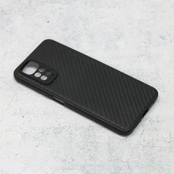TELEMPIRE Maska za telefon Carbon fiber za Xiaomi Redmi Note 11/Note 11S crna