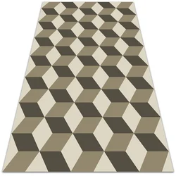 Decormat Zunanja preproga Kocke 120x180 cm