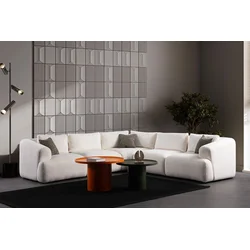 Atelier del Sofa Ugaona garnitura Sofia, 300x300x105 cm, Bela