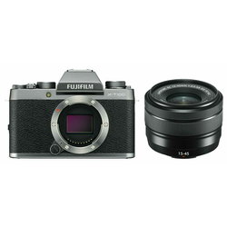 Fujifilm X-T100 XC 15-45 f/3.5-5.6 OIS PZ KIT Dark Silver tamno srebreni digitalni mirrorless fotoaparat s objektivom 15-45mm Fuji 16582684