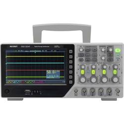 Digitalni osciloskop VOLTCRAFT DSO-1204F 200 MHz 4-kanalni 1 GSa/s 64 kpts 8 bit digitalni pomnilnik (DSO), funkcijski generator