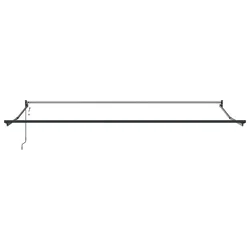 Nadstrešnica Šareni 400 × 300 cm Poliester i metal