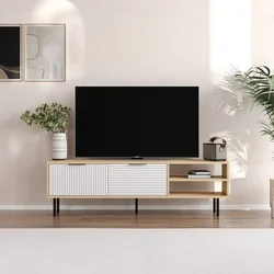 HANAH HOME TV polica Venus Sapphire Oak White