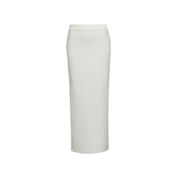 Zisuki Ženska duga pletena suknja, Bela