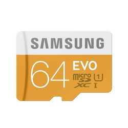 Micro SDXC spominska kartica Samsung Evo Class 10 UHS-I 48MB/s - 64GB