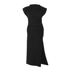 Trendyol Curve Ženska haljina Tbbss24Ah00080, Crna