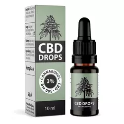 KONOPLJINE CBD KAPLJICE 3 % | 10 ml