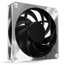 Alphacool Alphacool Apex Stealth Metall računalniški ventilator 12 cm krom 1 kos
