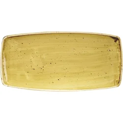 Churchill plitev krožnik Stonecast Mustard Seed Yellow 29,5x15,5 cm (12 kos)