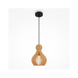Maytoni MOD192PL-01W - Luster na sajli ROOTS 1xE27/40W/230V prečnik 20 cm bež
