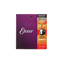 Strune za akustično/western kitaro Elixir 80/20 bronze extra light