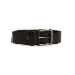 Pas MILTEC Black Leather - črn