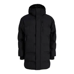 JACK & JONES Zimski plašč JCOTRACE ALPHA črna