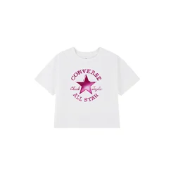 CONVERSE Majica roza/bela