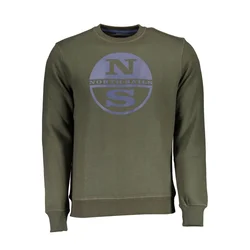 NORTH SAILS GREEN MEN'S ZIPLESS SWEATSHIRT