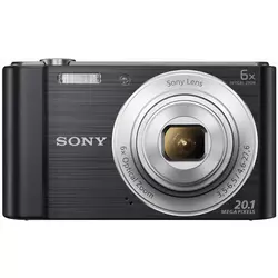 SONY digitalni fotoaparat DSC-W810B črn