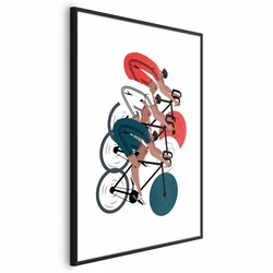 shumee Plakat - Olimpijske igre - kolesarska dirka