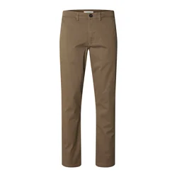 SELECTED Chino hlače SLHMiles Flex konjak