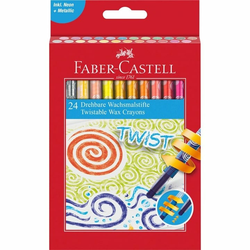Faber Castell Twist voštane bojice na povlačenje
