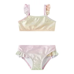 NAME IT Bikini NMFZOLA  pastelno zelena / marelica / roza