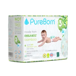 PureBorn Pelene 3, 5,5-8 kg, 28 komada