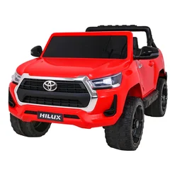 Licencirani auto na akumulator Toyota Hilux 4x4 - crveni