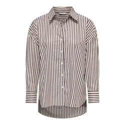 JDY Bluza JDYVESPER čokolada / bela