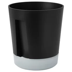 VARDTRÄD Saksija za samozalivanje, unutra/spolja prozirno/boja antracita, 19 cm