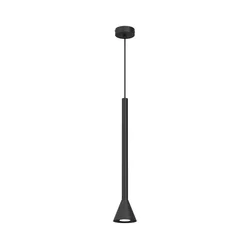 Luster na sajli MAZZO 1xGU10/8W/230V crna