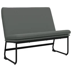 Vidaxl Klop temno siva 100x75x76 cm blago