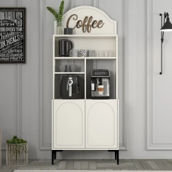 HANAH HOME Lyon 80 Cream Black