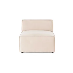 Atelier del Sofa Fotelja Lora O1 108x65x83cm Krem