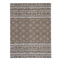 Kayoom RAVNO TKANA PREPROGA 80/150 cm taftano rjava