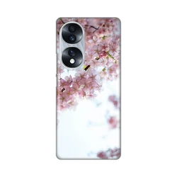 Silikonska maska za Huawei Honor 70 Spring Print šarena