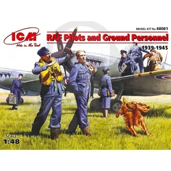 ICM ICM48081 Piloti in zemeljsko osebje RAF 1939-1945