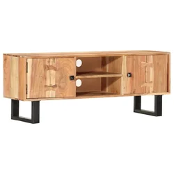 TV ormarić 118 x 30 x 45 cm od masivnog bagremovog drva