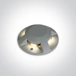 PODNA NADGRADNA SVJETILJKA LED/4×3W/3000K/600lm/230V IP67/IK10 SIVA
