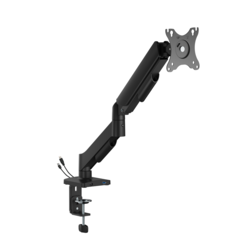 GEMBIRD MA-DA1U-01 Gembird Podesivi stoni drzac za monitor sa USB portom, tilt 17-32 max.9kg