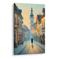 Slika tihe mestne ulice - 80x120