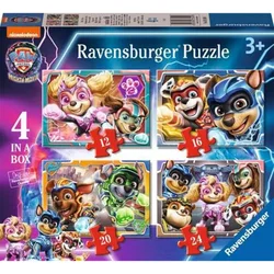 Ravensburger puzzle (slagalice) - Paw Patrol Patrolne Šape 4u1 RA03169