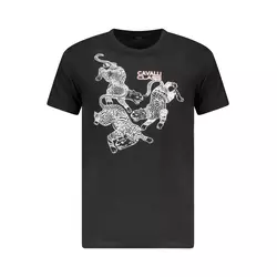 Cavalli Class Muška majica TXT60CJD060, Crna